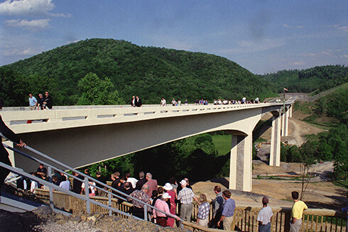 Smart Roads dedication ceremony