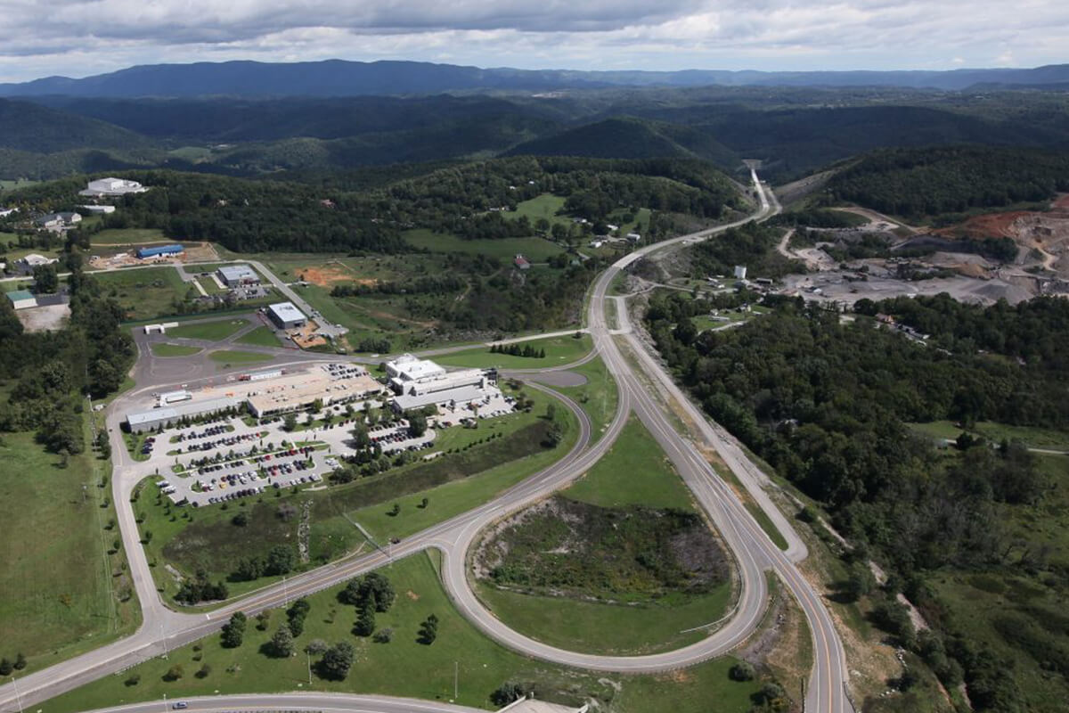 Aerial photo of VTTI