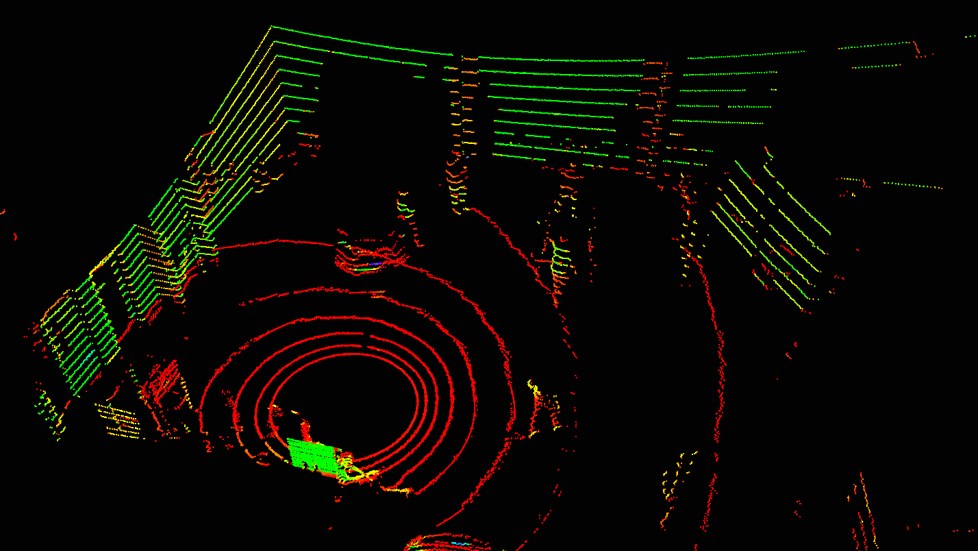 Screenshot of LiDAR