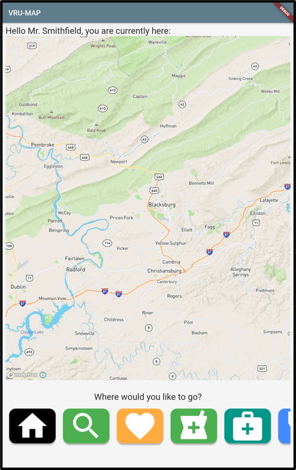 VRU Map