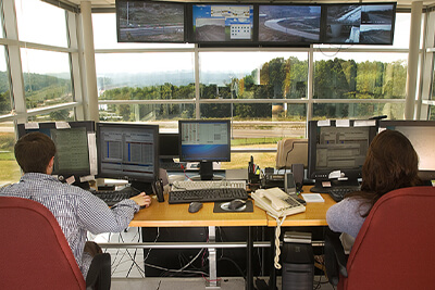 The Virginia Smart Roads control room